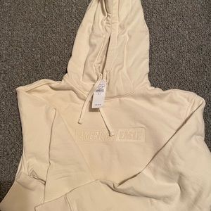 American Eagle thick hooded sweatshirt mens size S